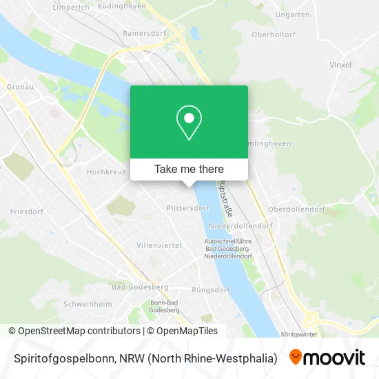 Карта Spiritofgospelbonn