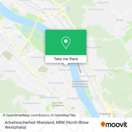 Карта Arbeitssicherheit Rheinland
