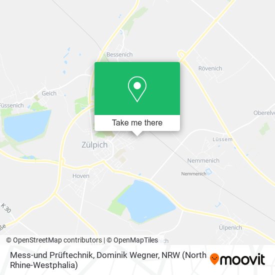 Mess-und Prüftechnik, Dominik Wegner map