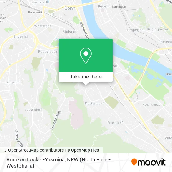 Карта Amazon Locker-Yasmina