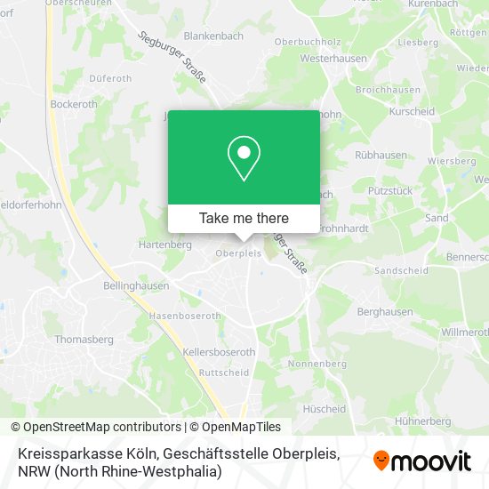 Kreissparkasse Köln, Geschäftsstelle Oberpleis map