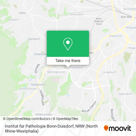 Institut für Pathologie Bonn-Duisdorf map