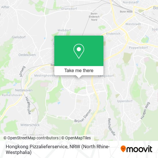 Карта Hongkong Pizzalieferservice