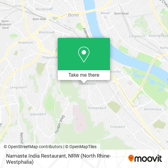 Карта Namaste India Restaurant
