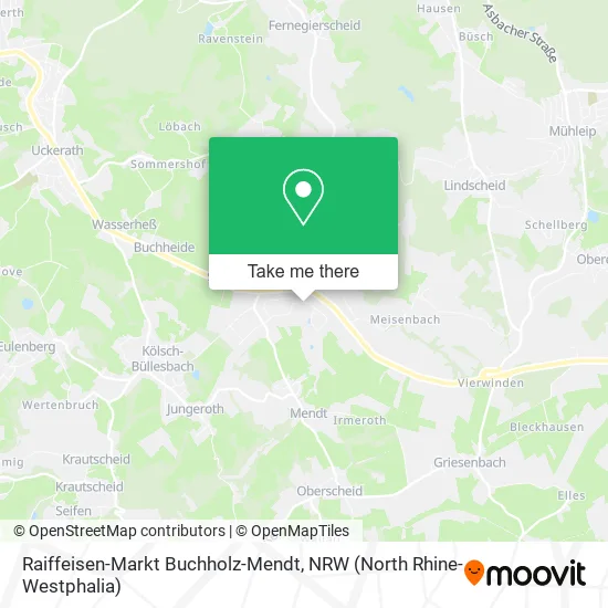 Raiffeisen-Markt Buchholz-Mendt map