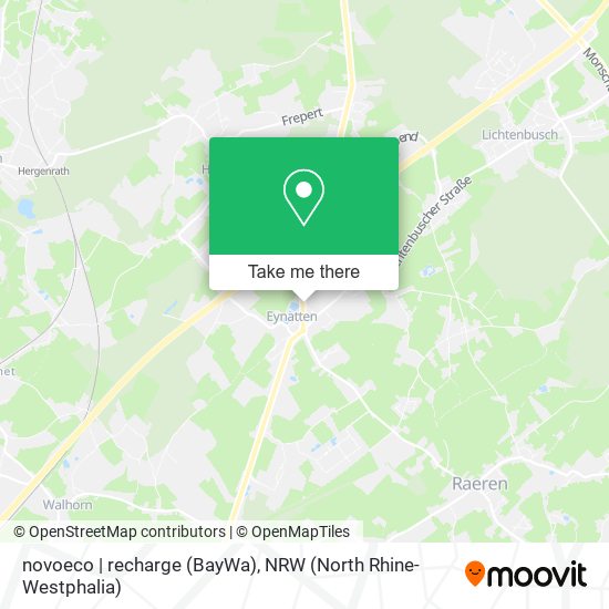 novoeco | recharge (BayWa) map