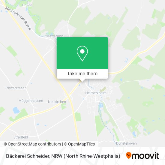 Bäckerei Schneider map