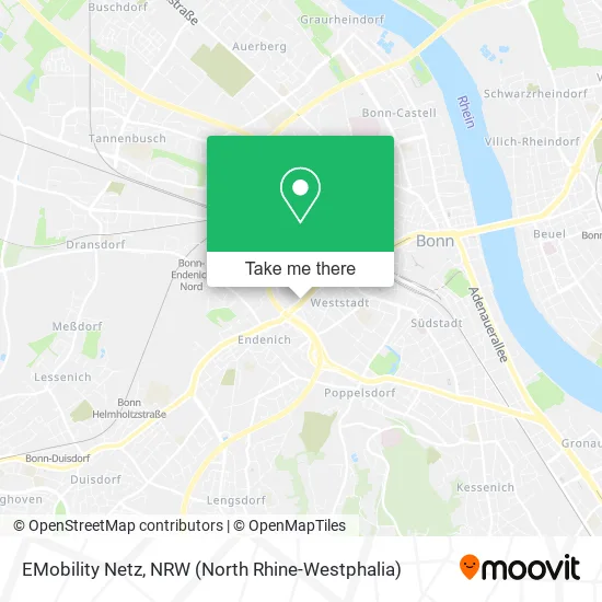 Карта EMobility Netz