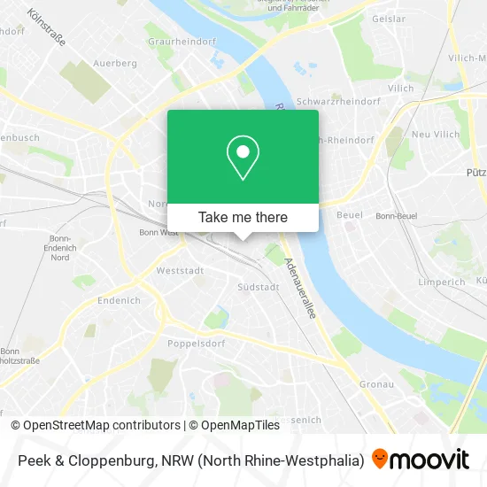 Карта Peek & Cloppenburg