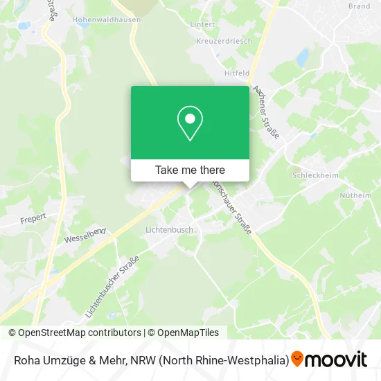 Roha Umzüge & Mehr map