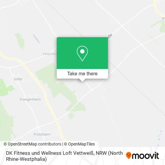 Карта DK Fitness und Wellness Loft Vettweiß