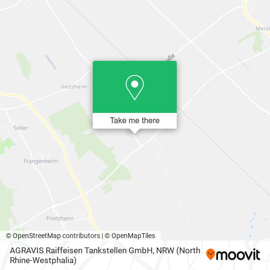 AGRAVIS Raiffeisen Tankstellen GmbH map