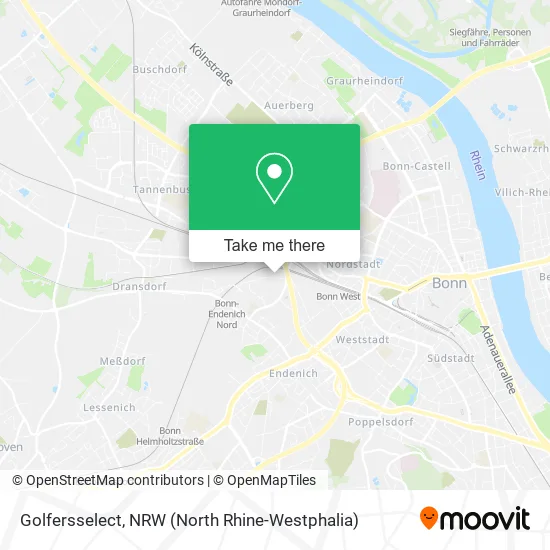 Карта Golfersselect