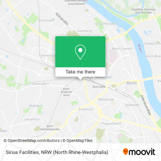 Карта Sirius Facilities