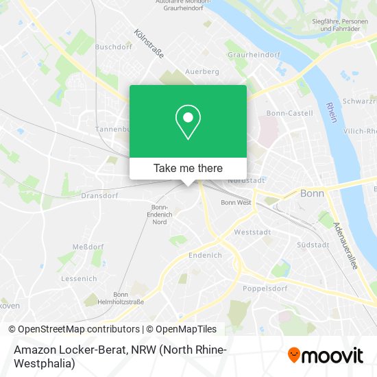 Amazon Locker-Berat map