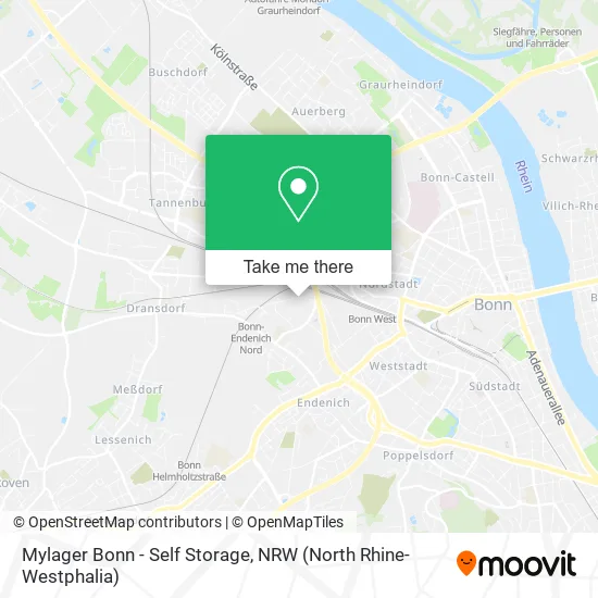 Карта Mylager Bonn - Self Storage