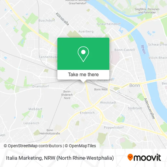 Карта Italia Marketing