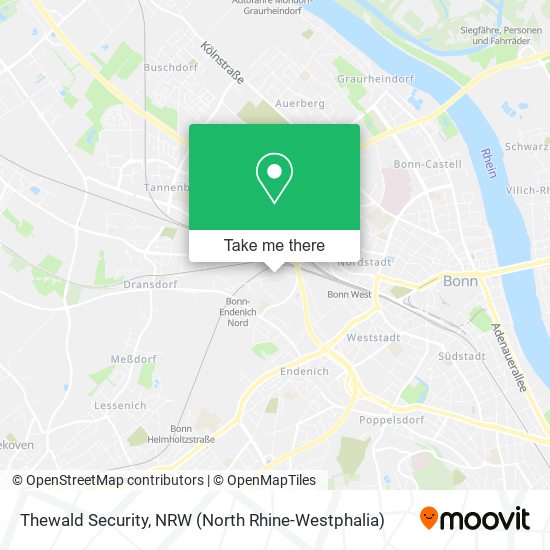 Thewald Security map