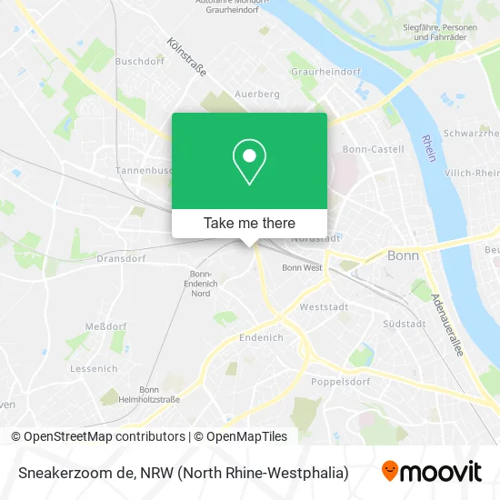 Карта Sneakerzoom de