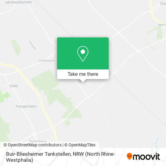 Карта Buir-Bliesheimer Tankstellen