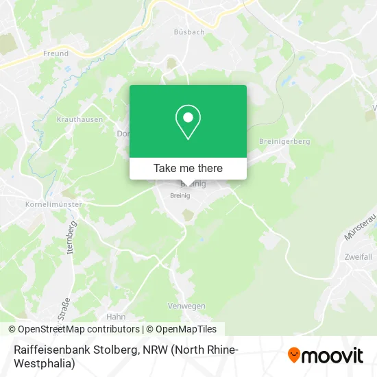 Карта Raiffeisenbank Stolberg