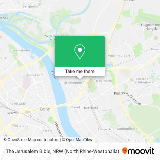 The Jerusalem Bible map