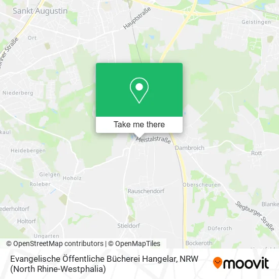 Evangelische Öffentliche Bücherei Hangelar map