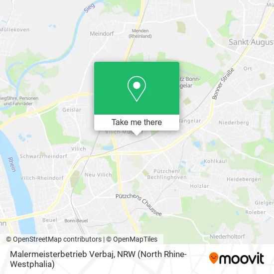 Карта Malermeisterbetrieb Verbaj