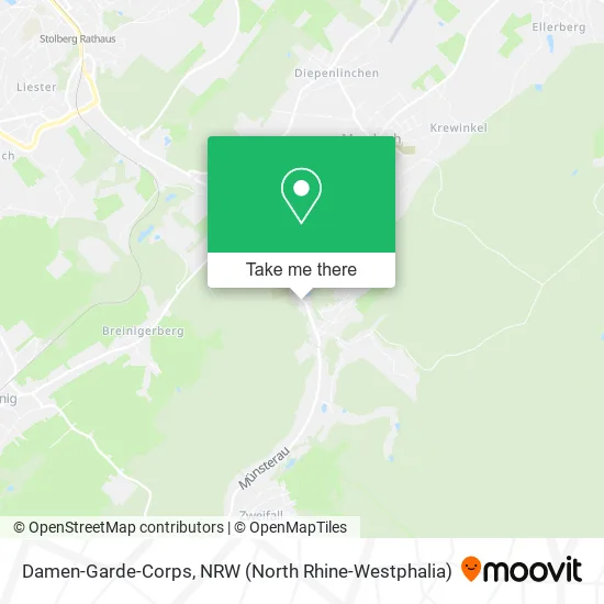 Карта Damen-Garde-Corps