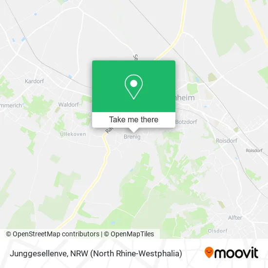 Карта Junggesellenve