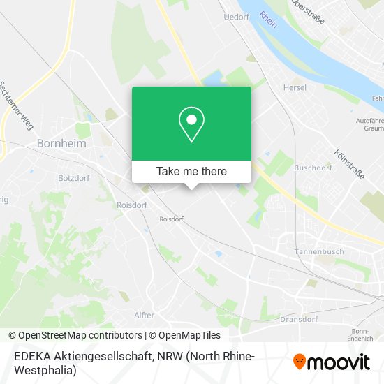EDEKA Aktiengesellschaft map