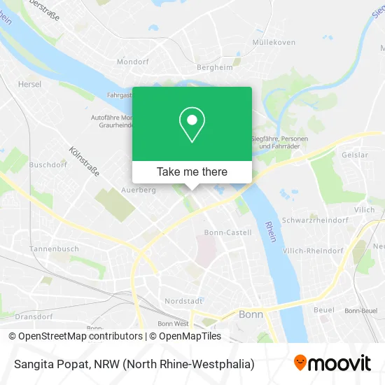 Карта Sangita Popat