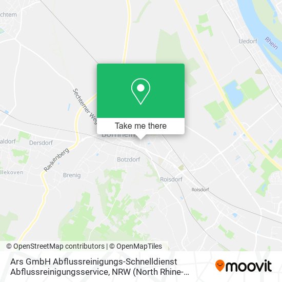 Ars GmbH Abflussreinigungs-Schnelldienst Abflussreinigungsservice map