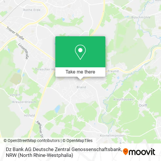 Карта Dz Bank AG Deutsche Zentral Genossenschaftsbank