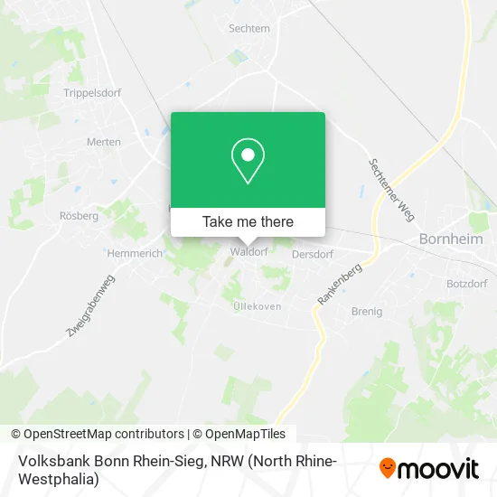 Карта Volksbank Bonn Rhein-Sieg