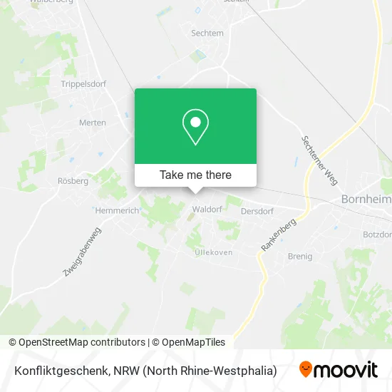 Карта Konfliktgeschenk