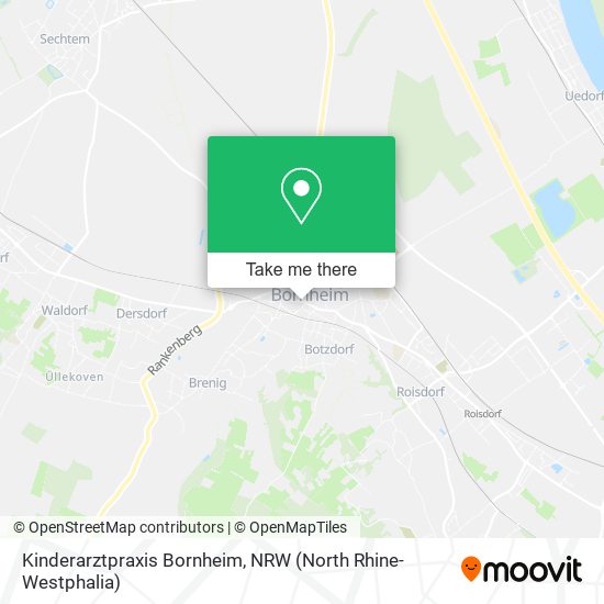 Kinderarztpraxis Bornheim map