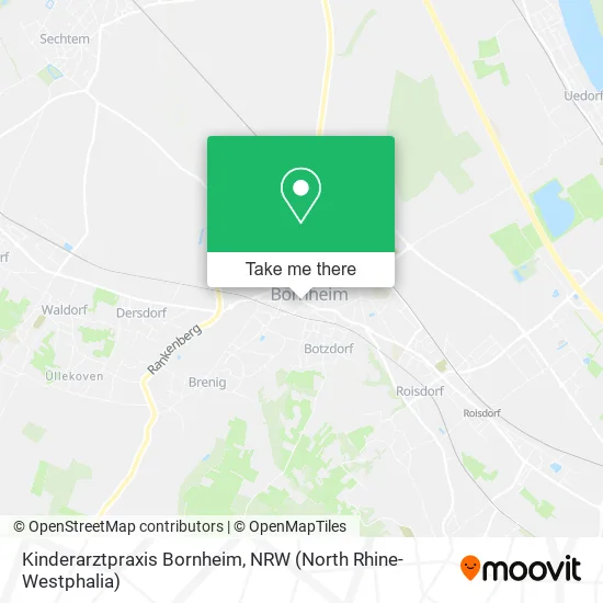 Карта Kinderarztpraxis Bornheim