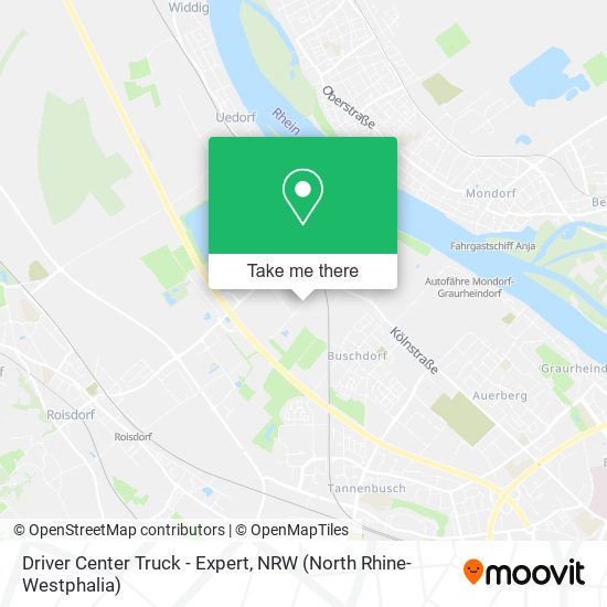 Driver Center Truck - Expert map