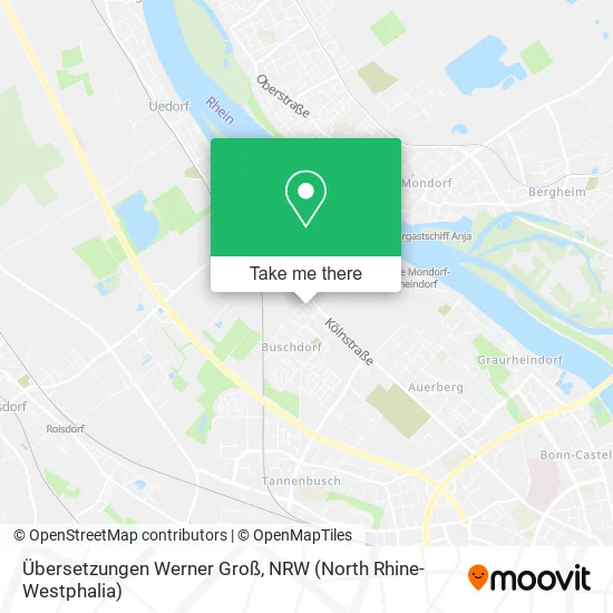 Карта Übersetzungen Werner Groß