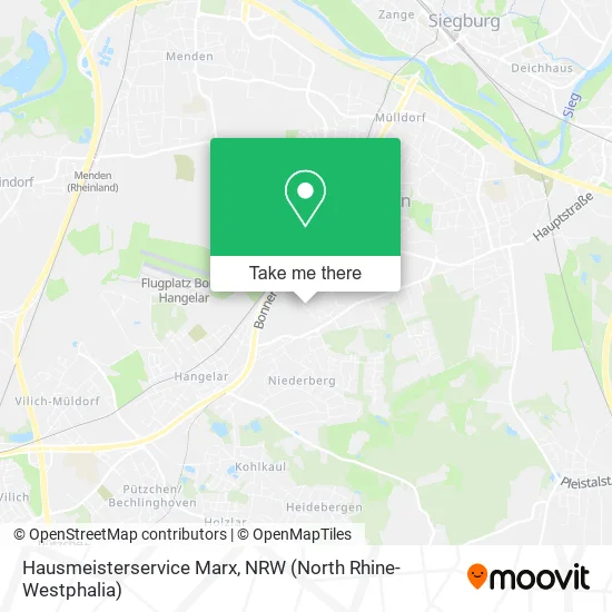 Карта Hausmeisterservice Marx