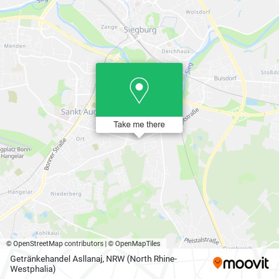 Getränkehandel Asllanaj map