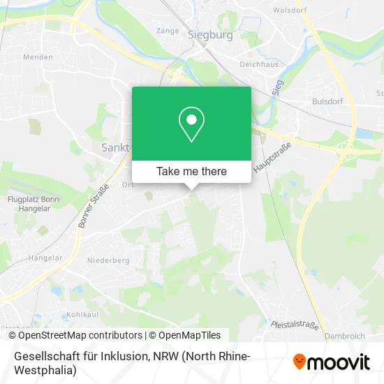 Карта Gesellschaft für Inklusion
