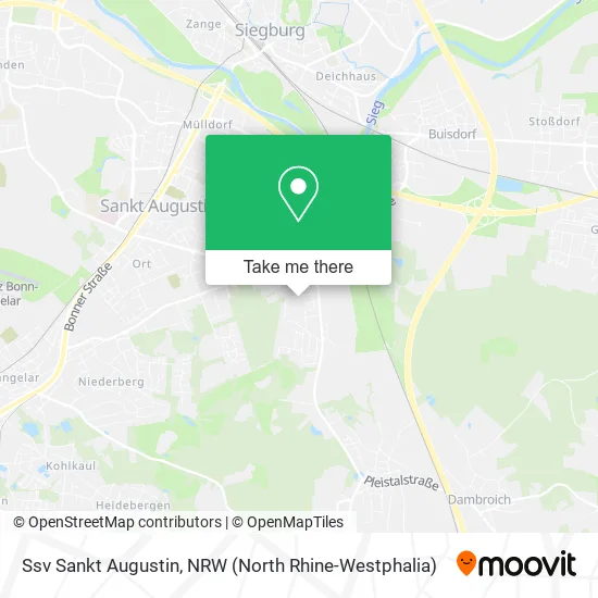 Карта Ssv Sankt Augustin