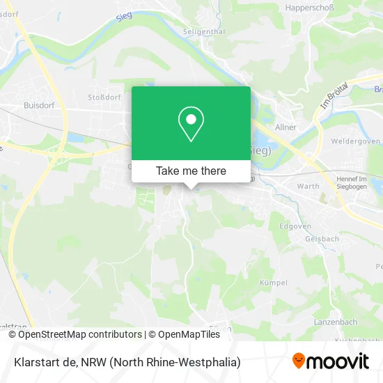 Карта Klarstart de