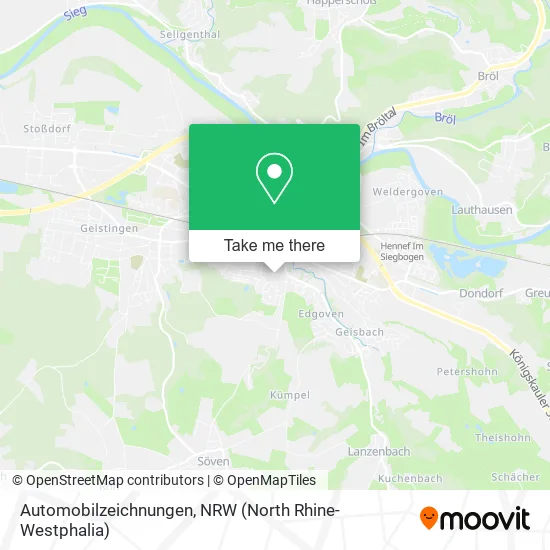 Карта Automobilzeichnungen