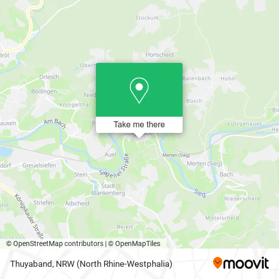 Thuyaband map