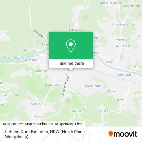 Lebens-Kost Bioladen map