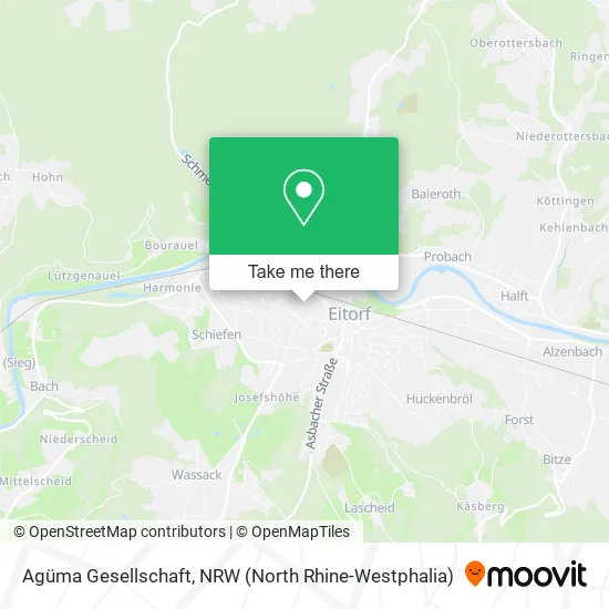 Agüma Gesellschaft map