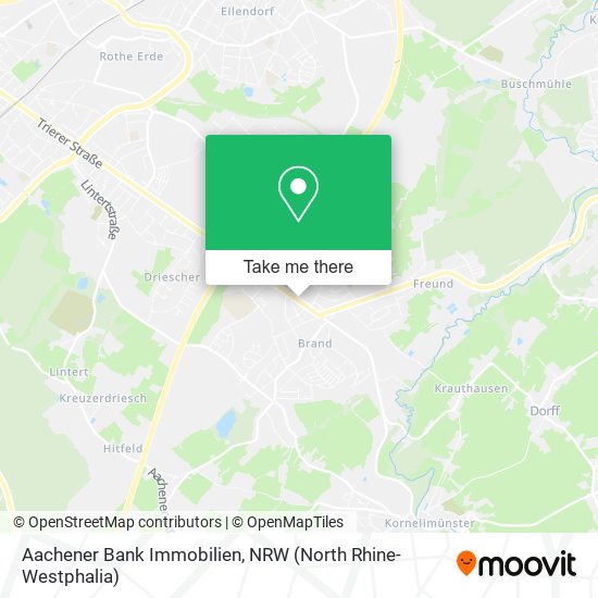 Aachener Bank Immobilien map